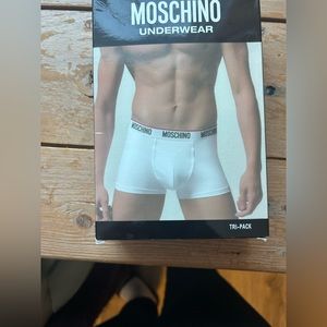 Brand new moschino boxers size M